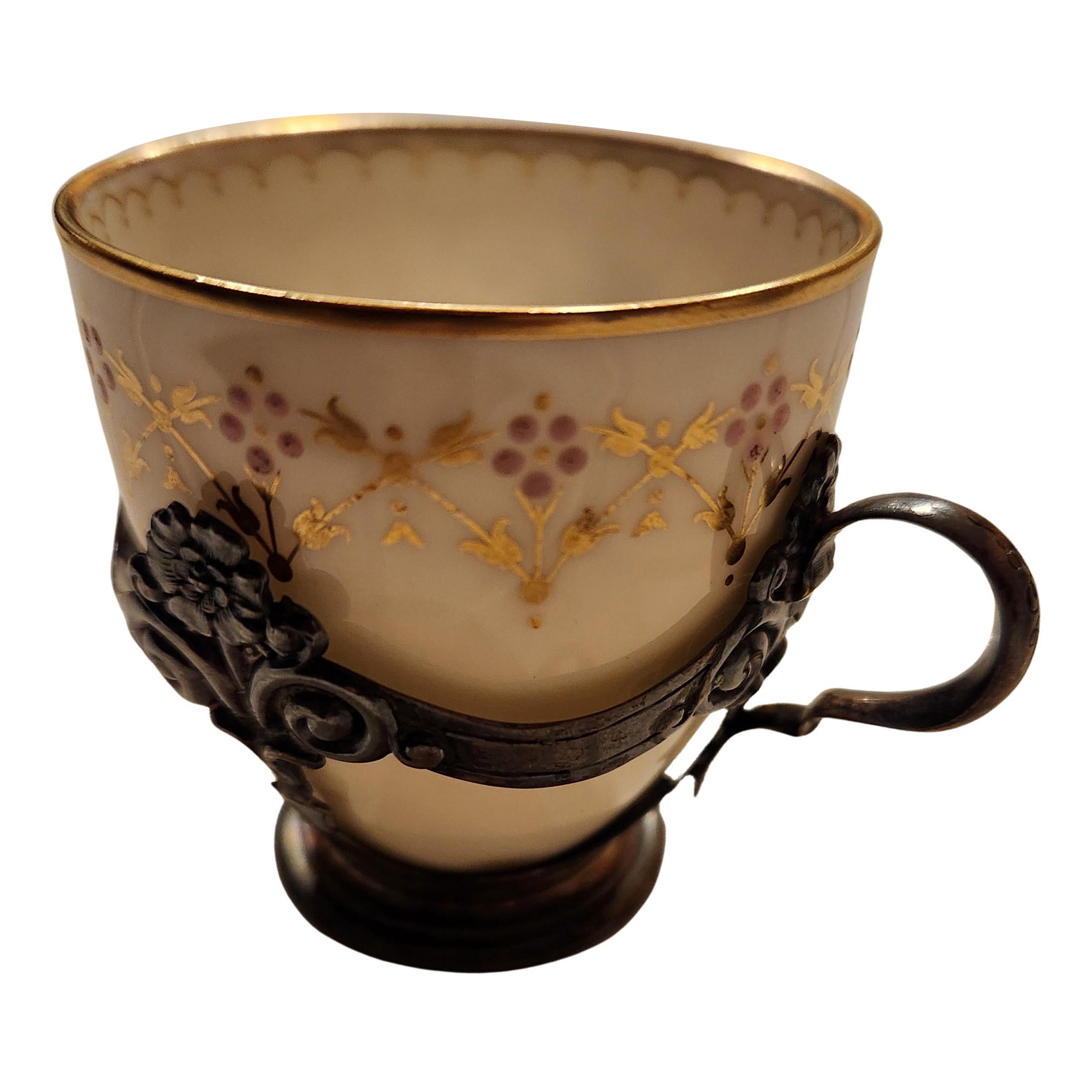 1900s Lenox for Tiffany & Co Copa Demitasse de plata de ley