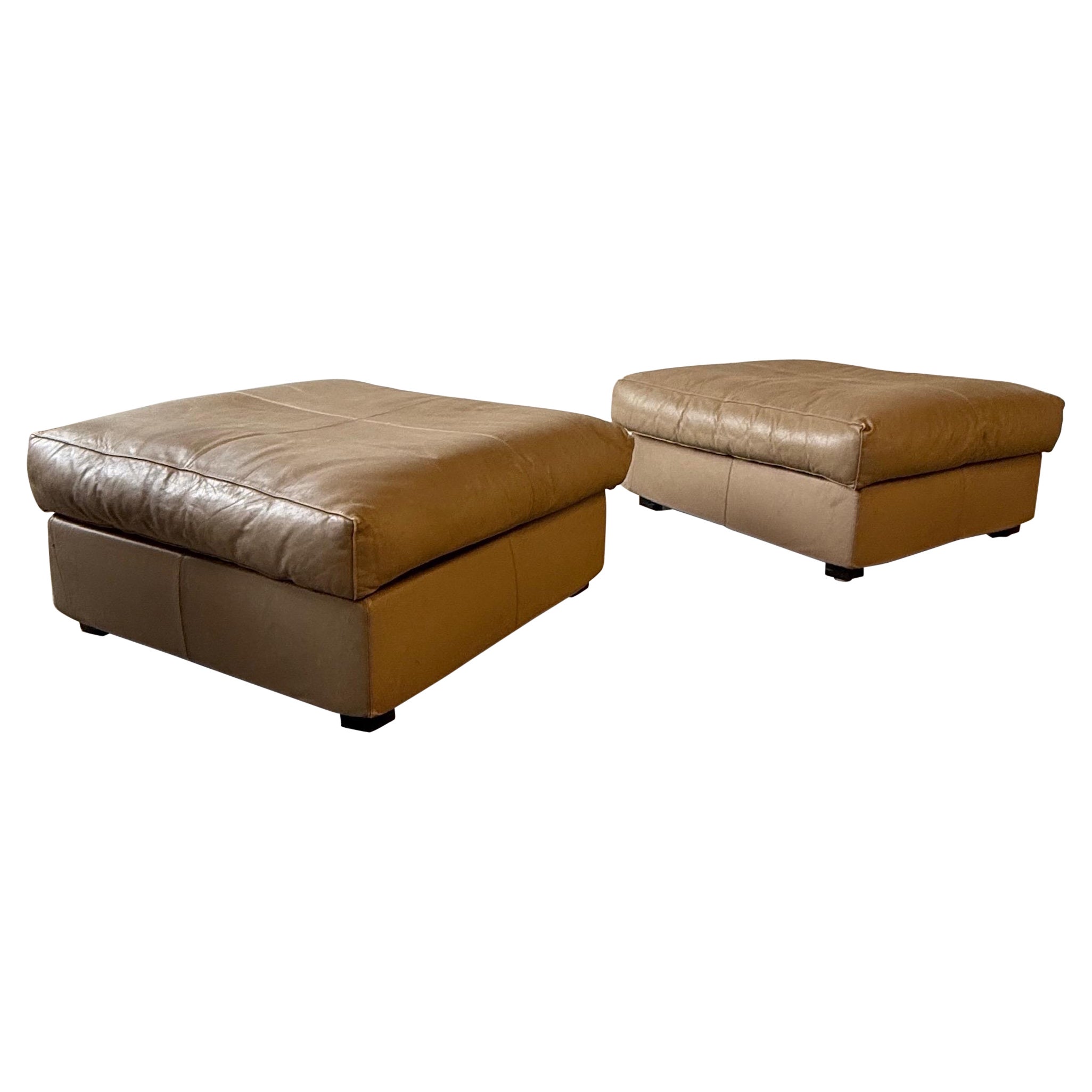 Erasmo Ottomans by Afra + Tobia Scarpa for B&B Italia