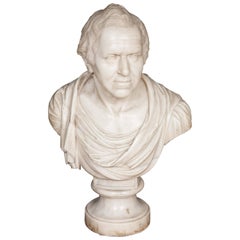 Very Fine Grand Tour Bust of an Irish Gentleman