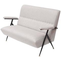 1950s Italian Settee in the Manner of Angelo Ostuni 11