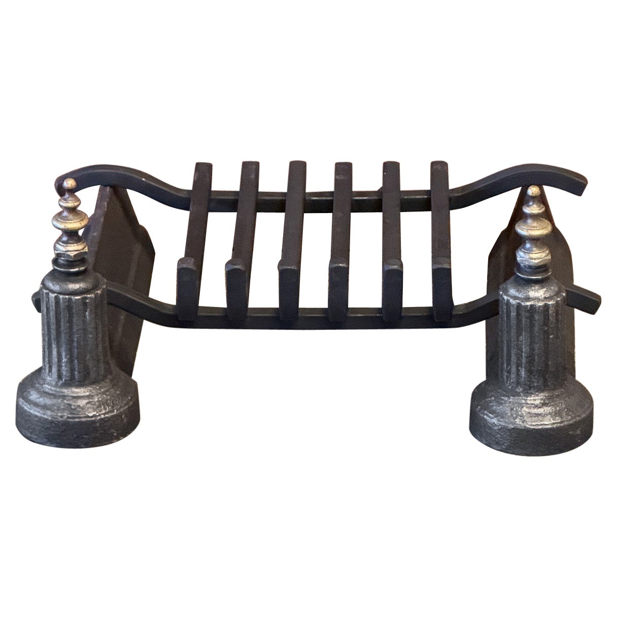 Grille de cheminée d'époque Napoléon III
