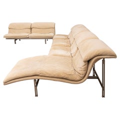"Wave" Sofa Set by Giovanni Offredi for Saporiti Italia, 1970s