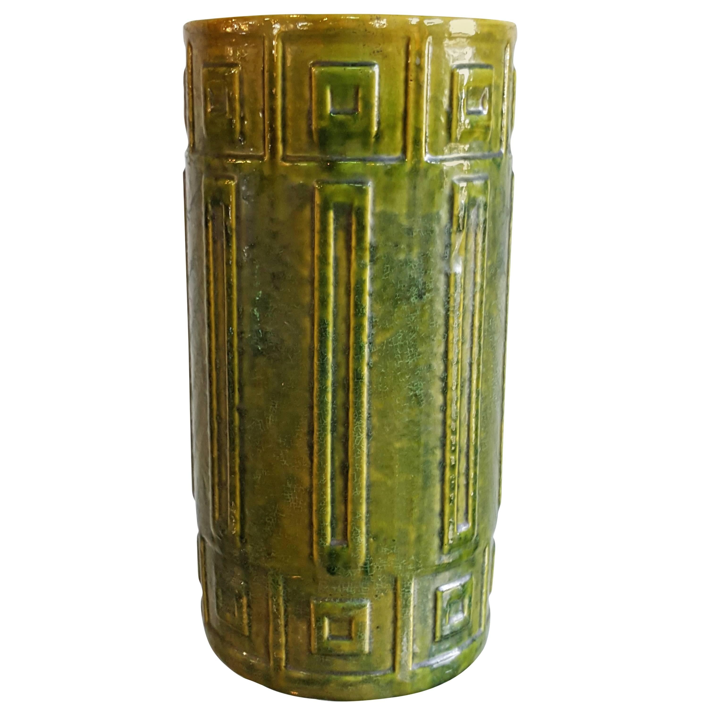 Period Arts & Crafts Umbrella Stand