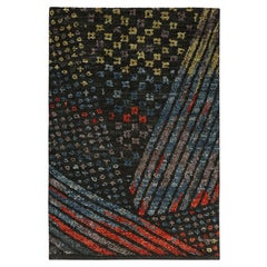 Rug & Kilim: campione di tappeto personalizzato contemporaneo con motivi geometrici colorati