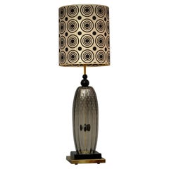 Murano Blown Glass Midcentury Table Lamps, 1970
