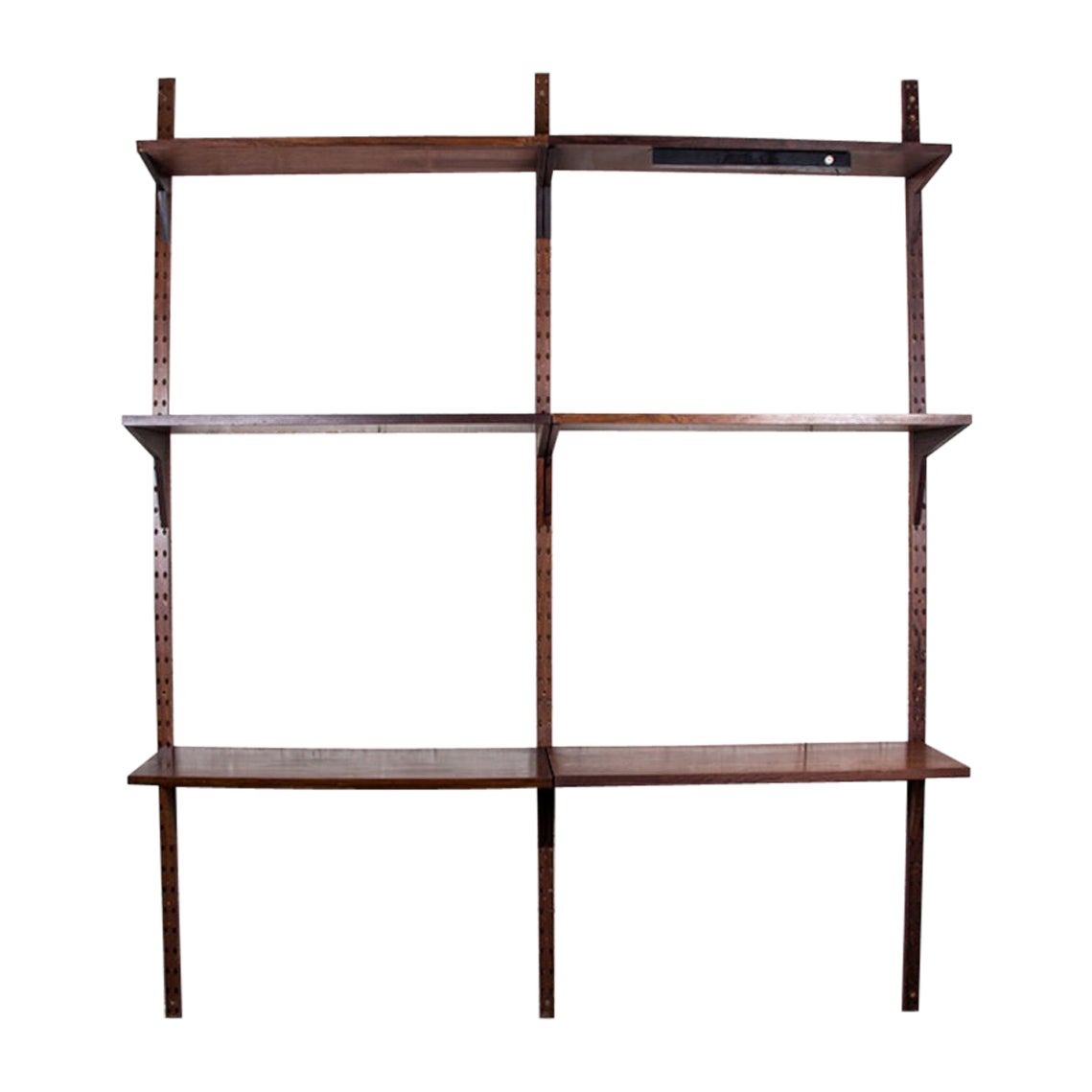 Dänisches modulares Regal aus Palisanderholz von Poul Cadovius 1960.