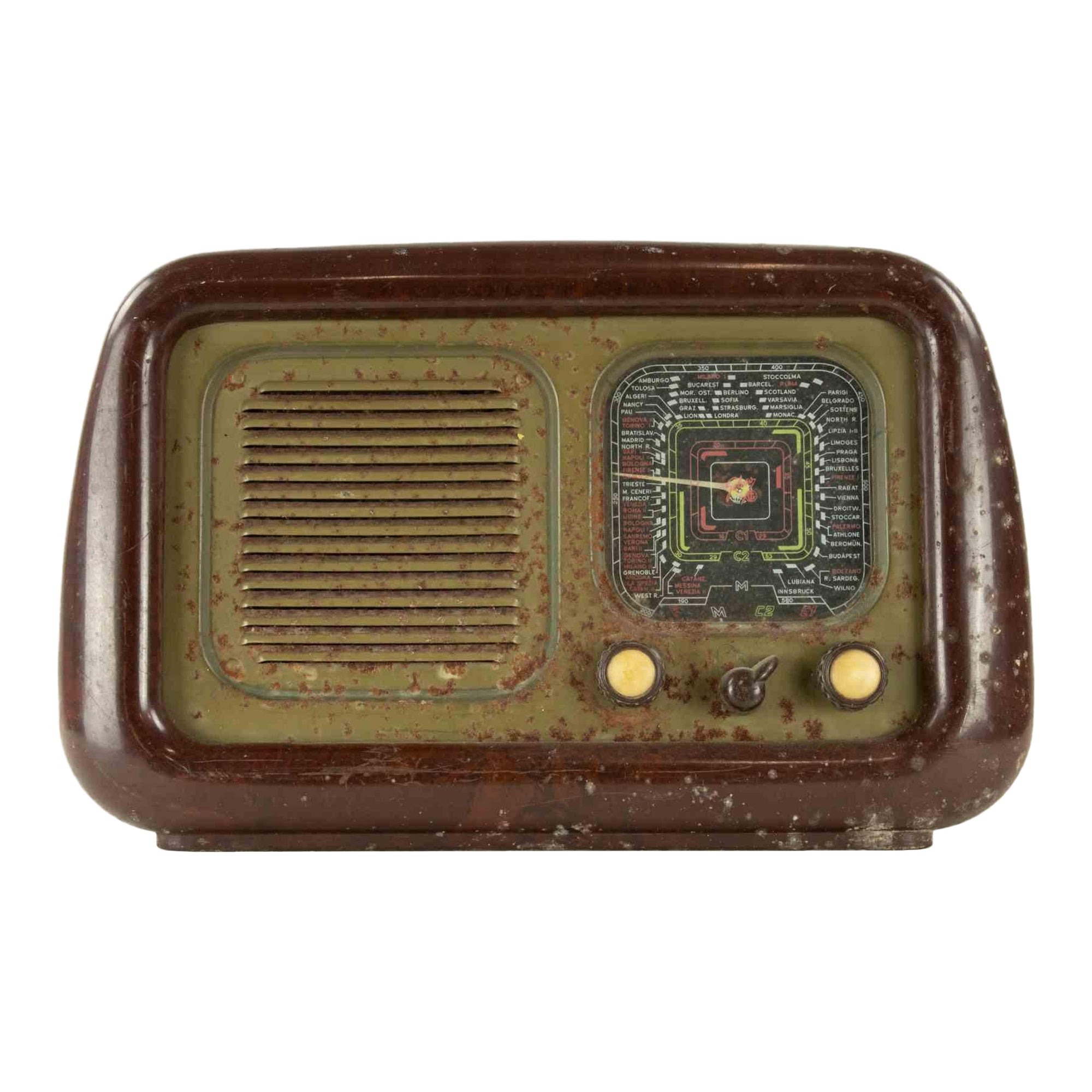Radio Vintage Geloso G72R, Italia, 1946-1947