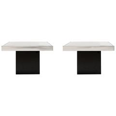 Pair of Willy Rizzo Side Tables