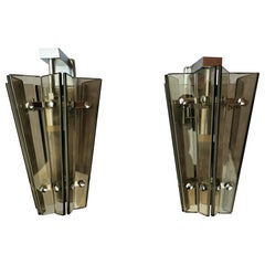 Pair of sconces attributed to Veca