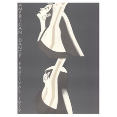 Alex Katz - American Dance Festival 1979 Poster originale d'epoca