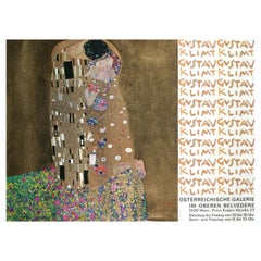1972 Gustav Klimt -  Österreichische Galerie - Wien Original Vintage Poster