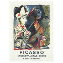 1972 Pablo Picasso - Musee Dynamique - Dakar Original Vintage Poster