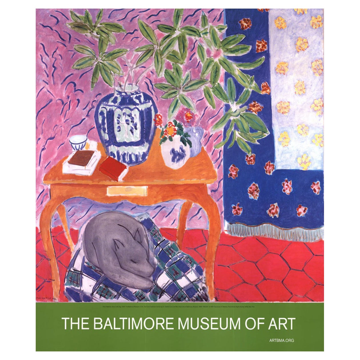 2005 Henri Matisse - Baltimore Museum of Art Original Vintage Poster