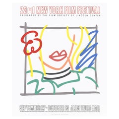 1985 23. New Yorker Filmfestival - Tom Wesselmann Original Vintage-Poster, Original