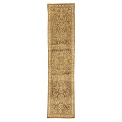 Alfombra Persa Hamadan - Lana Marrón Marfil 74016