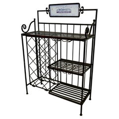 Quirky Folding Metal Bordeaux Wine Rack