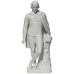 Sculpture William Shakespeare Parian 4