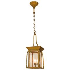 Magnificent Dutch Art Nouveau Hall Lantern, 1900s