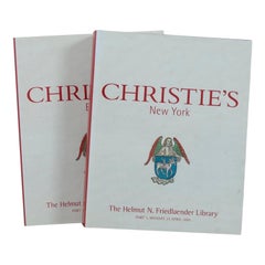 The Helmut N. Friedlaender Library Christie's Catalogs 2001