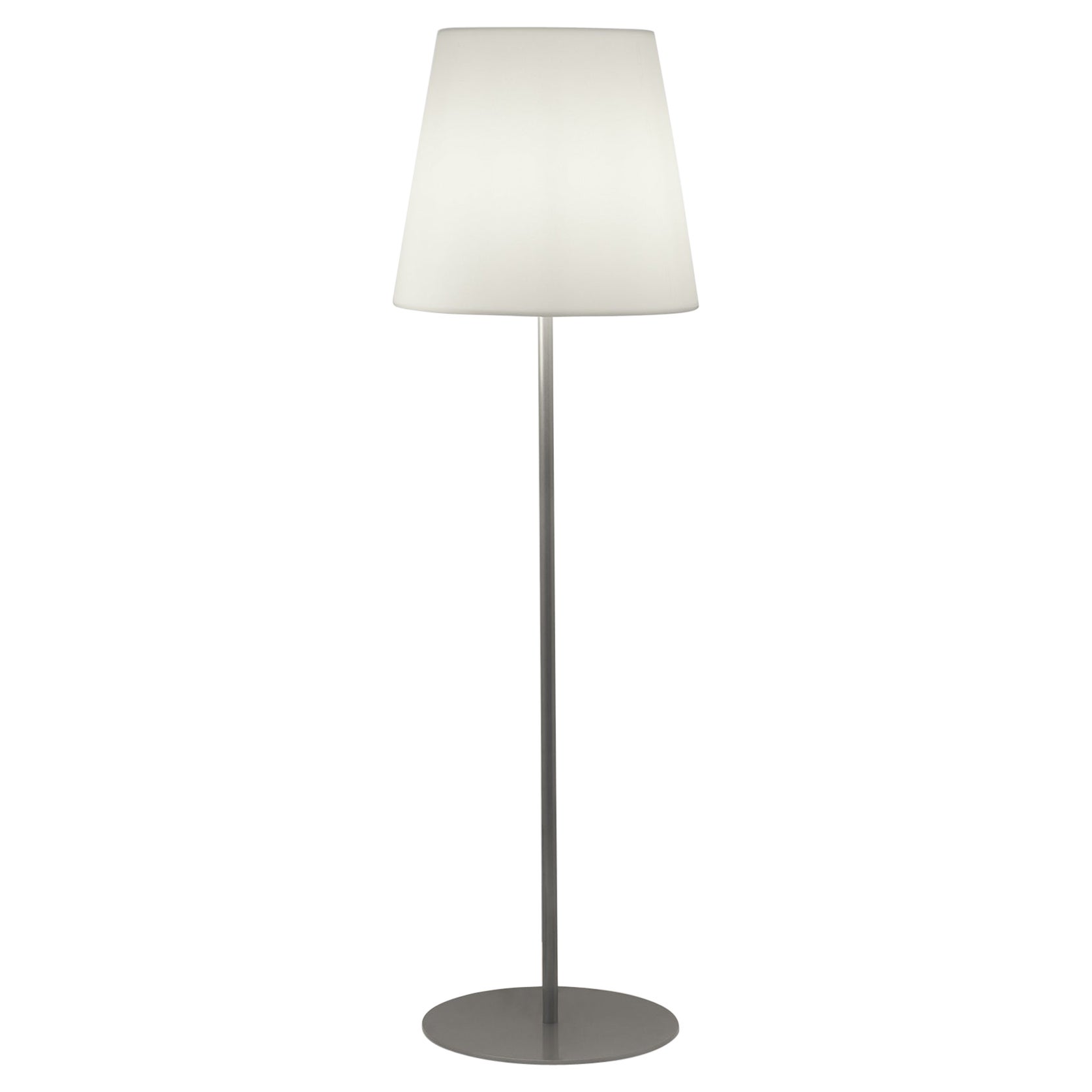 Lampada da terra grande in acciaio Ali Baba di SLIDE Studio
