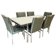 Juego de comedor de Pierre Cardin, recién retapizado