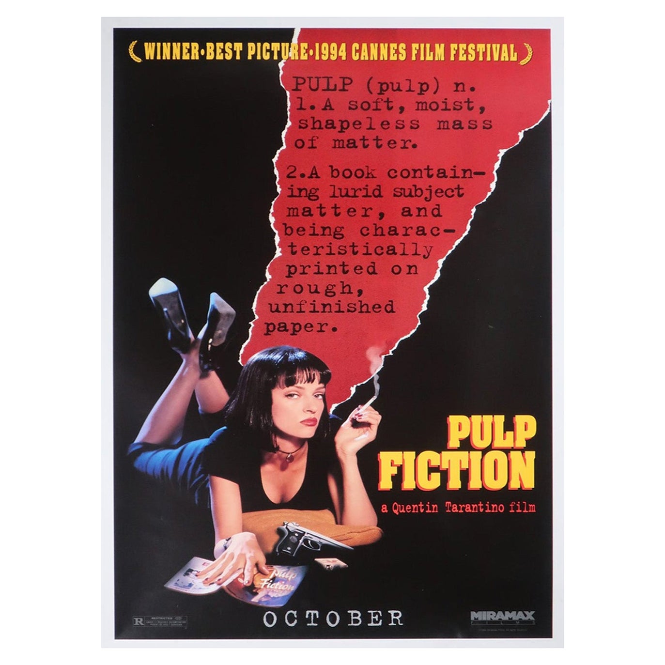 1994 Pulp Fiction Original Vintage Poster