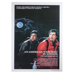 1981 Eine amerikanische Werewolf in London, Original-Vintage-Poster