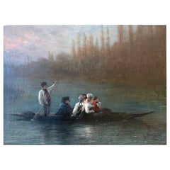 Adolph Gustave Jundt, (francese, 1830-1884) Pittura napoleonica