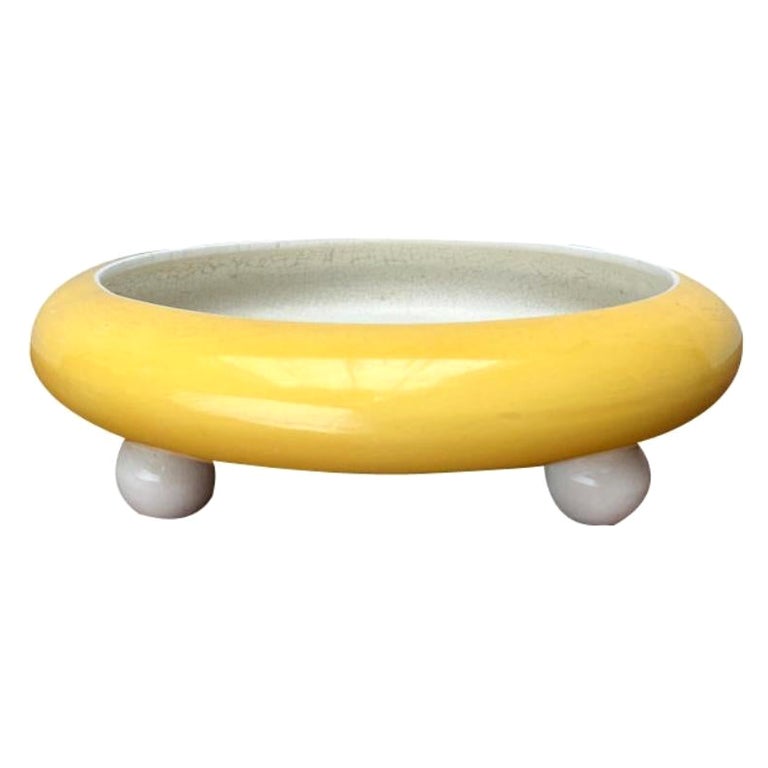 German Art Deco Bowl from Roesler Keramik