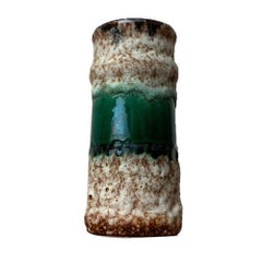 Mid-Century West German Pottery WGP Fat Lava Vase aus Jopeko, 1960er Jahre