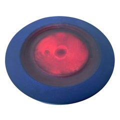 Vintage Finish Birch Deco Plate from Tailio Design, Finland, 1970s