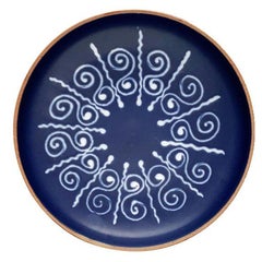 Plaque murale en céramique du milieu du siècle, années 1960