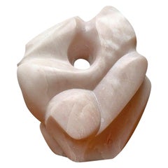 Vintage Postmodern Stone Sculpture, 1980s