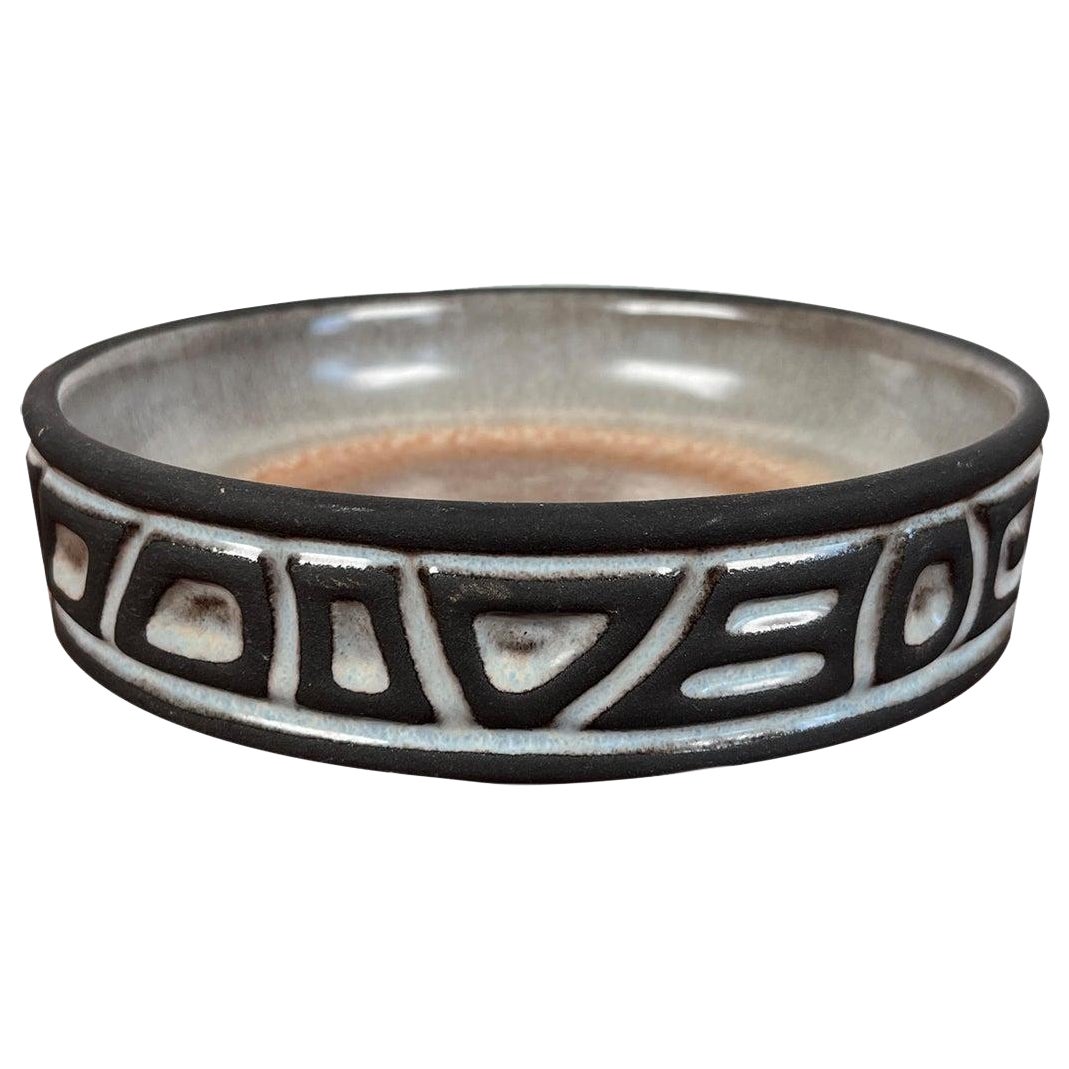 Cuenco danés de mediados de siglo de Studio Pottery de Frank Keramik, años 60
