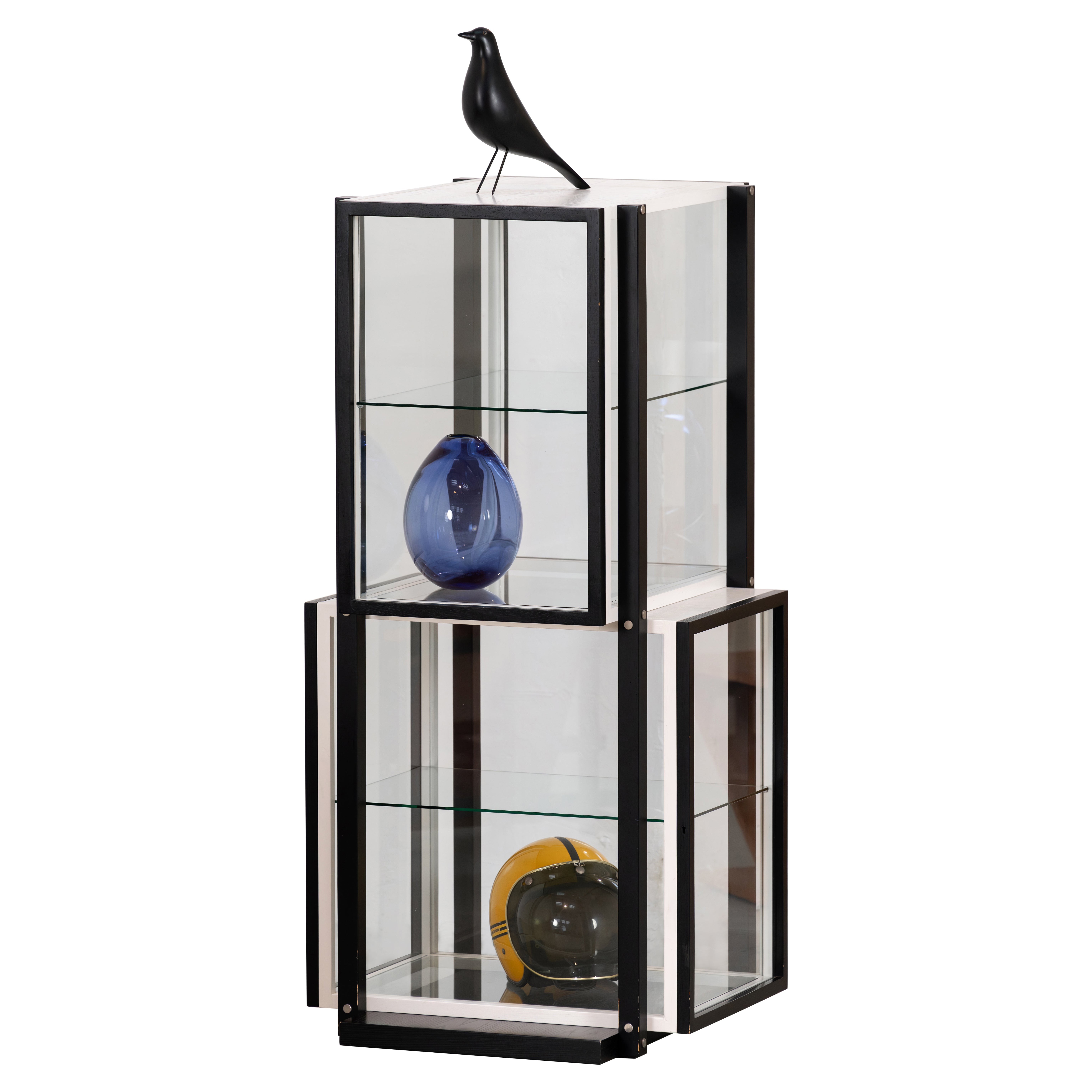 Marcel Breuer Bauhaus Display Glass Cabinet Showcase S40 by Tecta, Germany