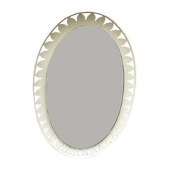 Mid-Century German Illuminated Mirror by Ernest Igl for Hillebrand Lighting