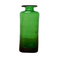 Mid-Century Danish Small Bottle Glass Vase, 1960s