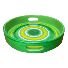 Vintage Mid-Century Italian Ceramic Tray by Bitossi for Rosenthal Netter, 1960s