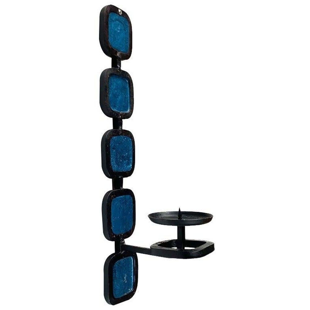 Mid-Century Brutalist Danish Wall Candle Holder from Fema, 1960s