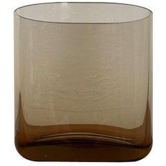 Large Vintage German Glass Vase from Peill & Putzler, 1970s