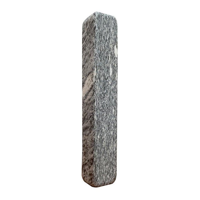 Postmodern Swiss Granite Candleholder from Crea, Ticino, 1980s