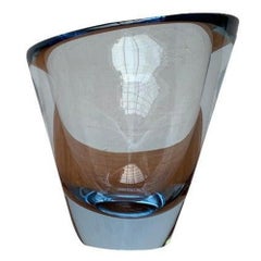 Mid-Century Danish Thule Series Glass Vase by Per Lütken for Holmegaard, 1950s