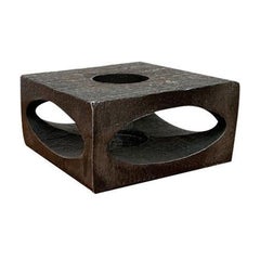 Mid-Century Brutalist Metal Tea Warmer from Stadler, 1960s