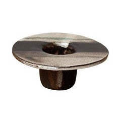 Bougeoir vintage en poterie Studio A, années 1970
