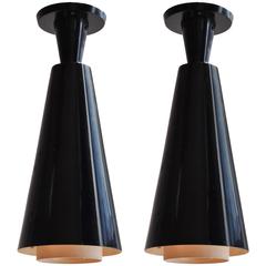 Pair of Pendant Lamps, Switzerland 1960s