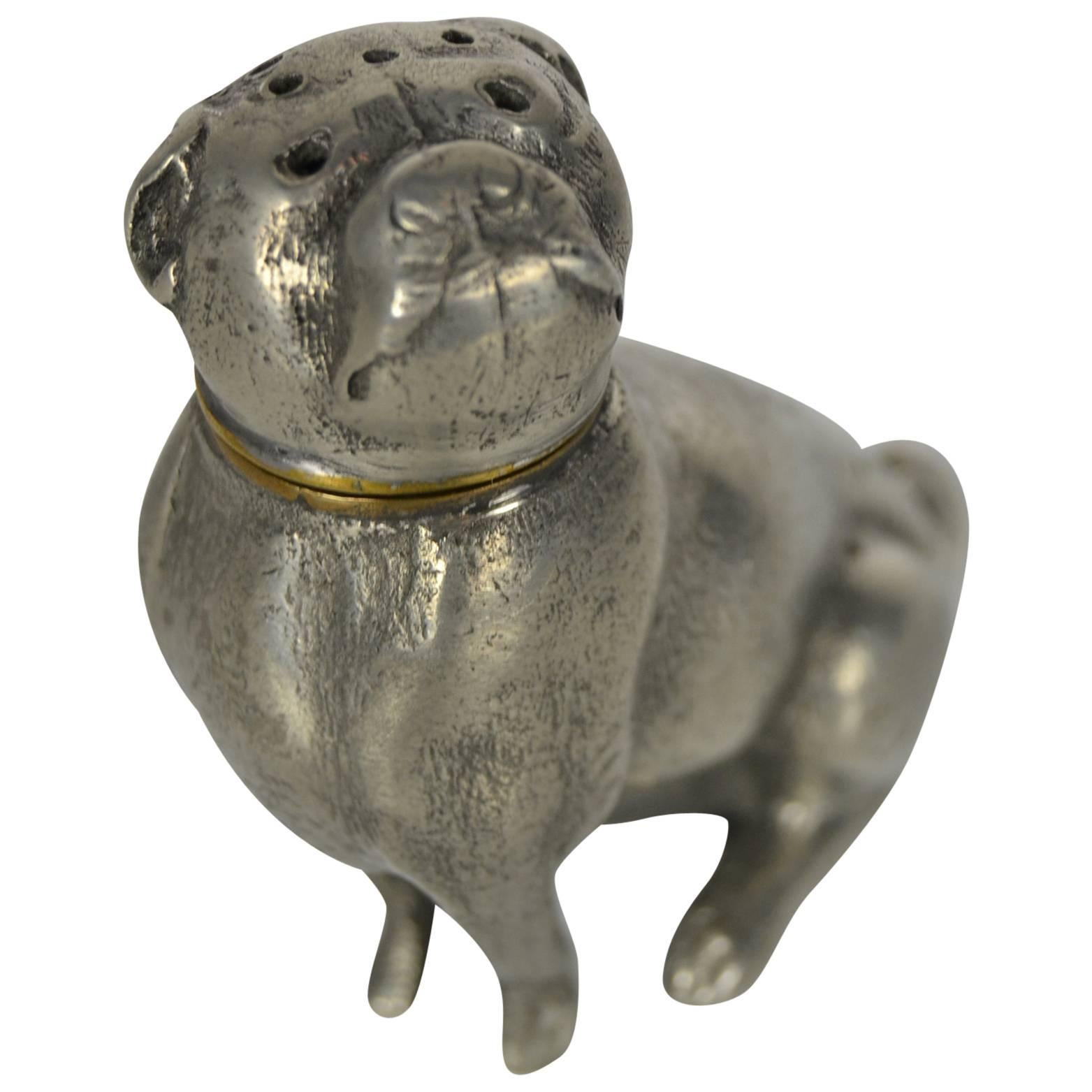 19th Century Pounce Pot Pug