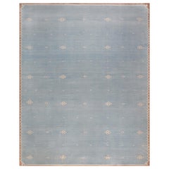 Doris Leslie Blau Mid-20th Century Indian Dhurrie Rug