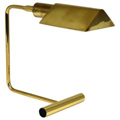 Koch and Lowy Cantilver Brass Desk Lamp