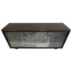 Important French 1930s Cerused and Mirrored Sideboard in Manner of Printz 6