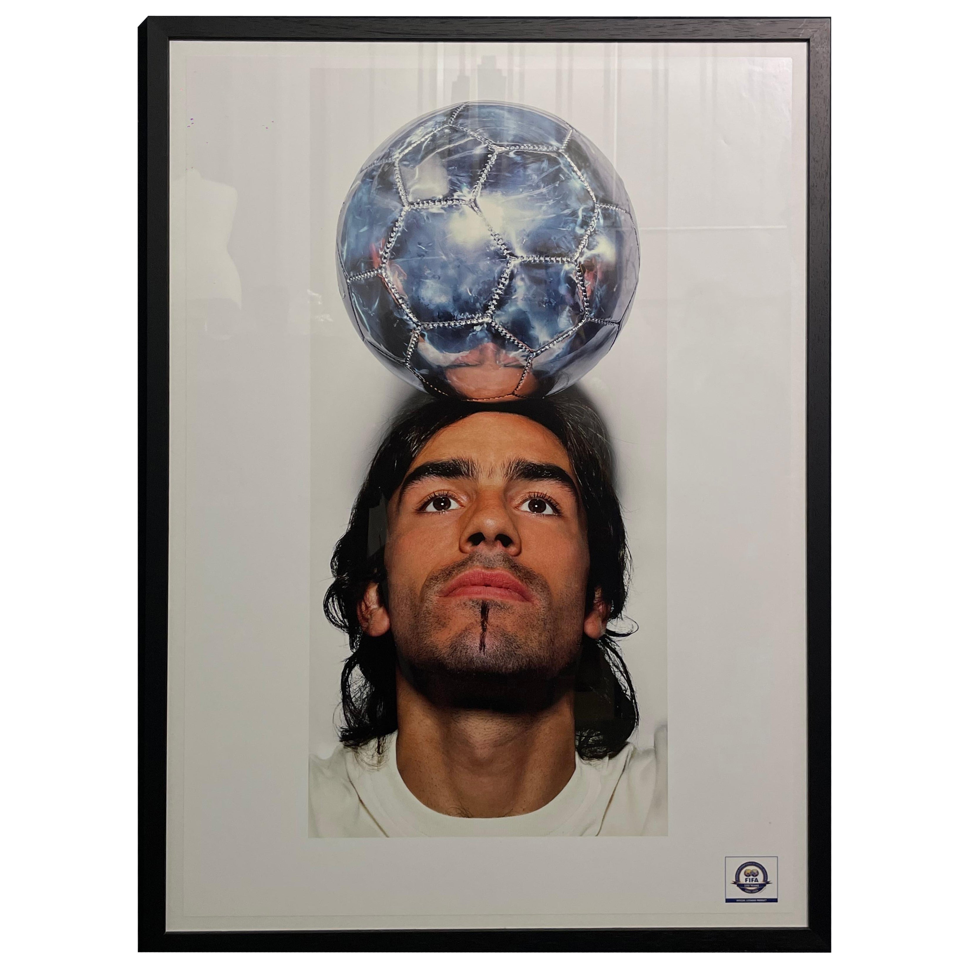 Robert Pires von Marc Quinn FIFA 100 im Angebot